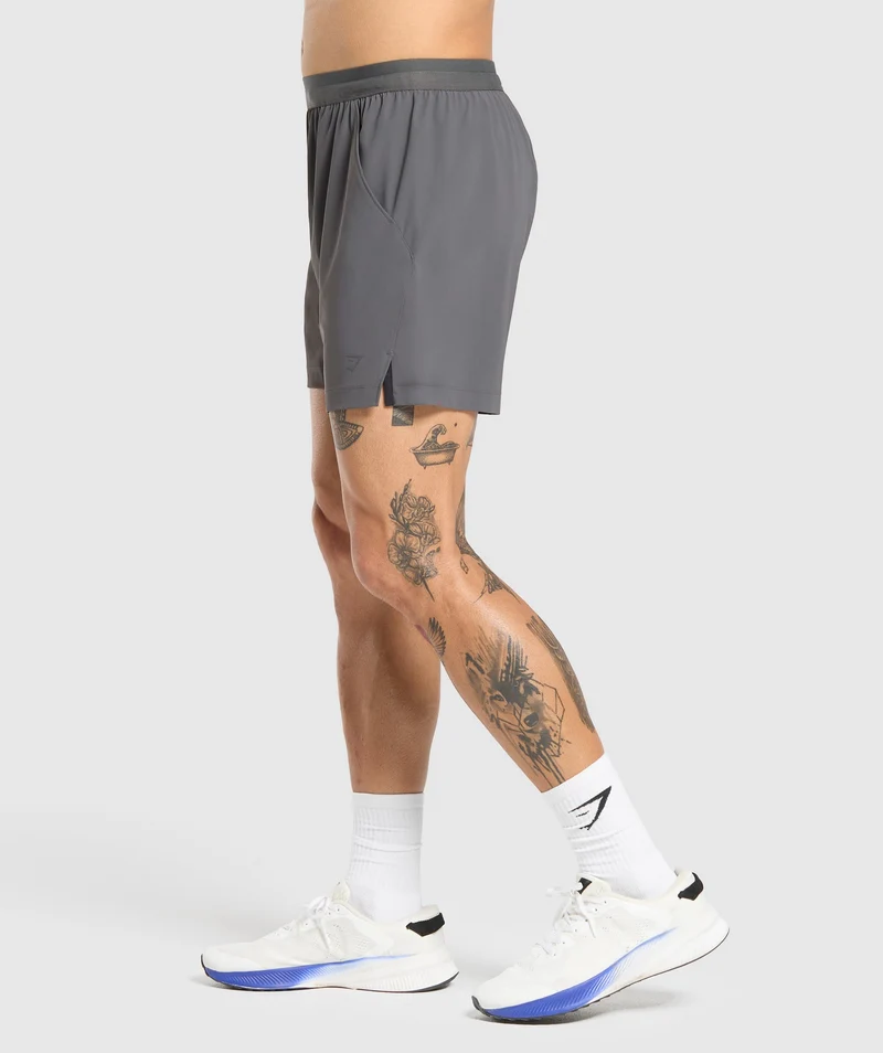 Gymshark Studio 6" Shorts - Graphite Grey