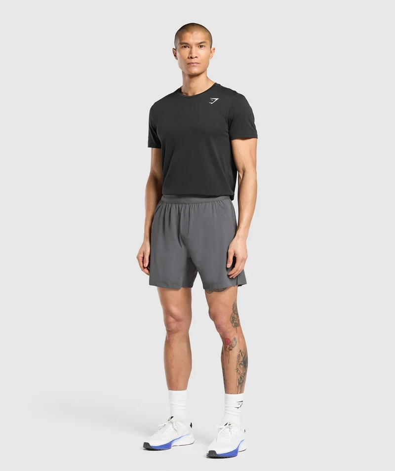 Gymshark Studio 6" Shorts - Graphite Grey