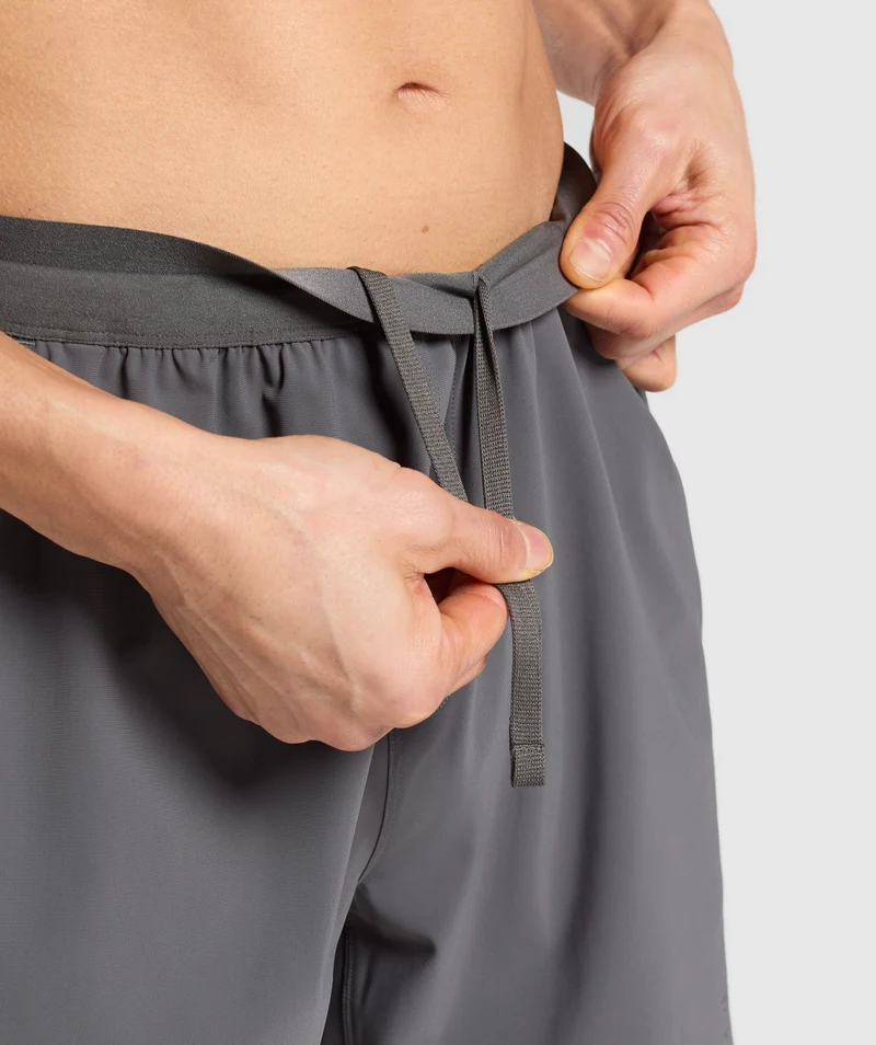 Gymshark Studio 6" Shorts - Graphite Grey