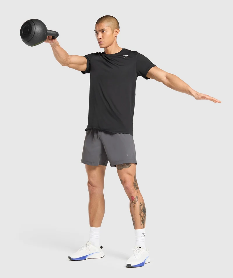 Gymshark Studio 6" Shorts - Graphite Grey
