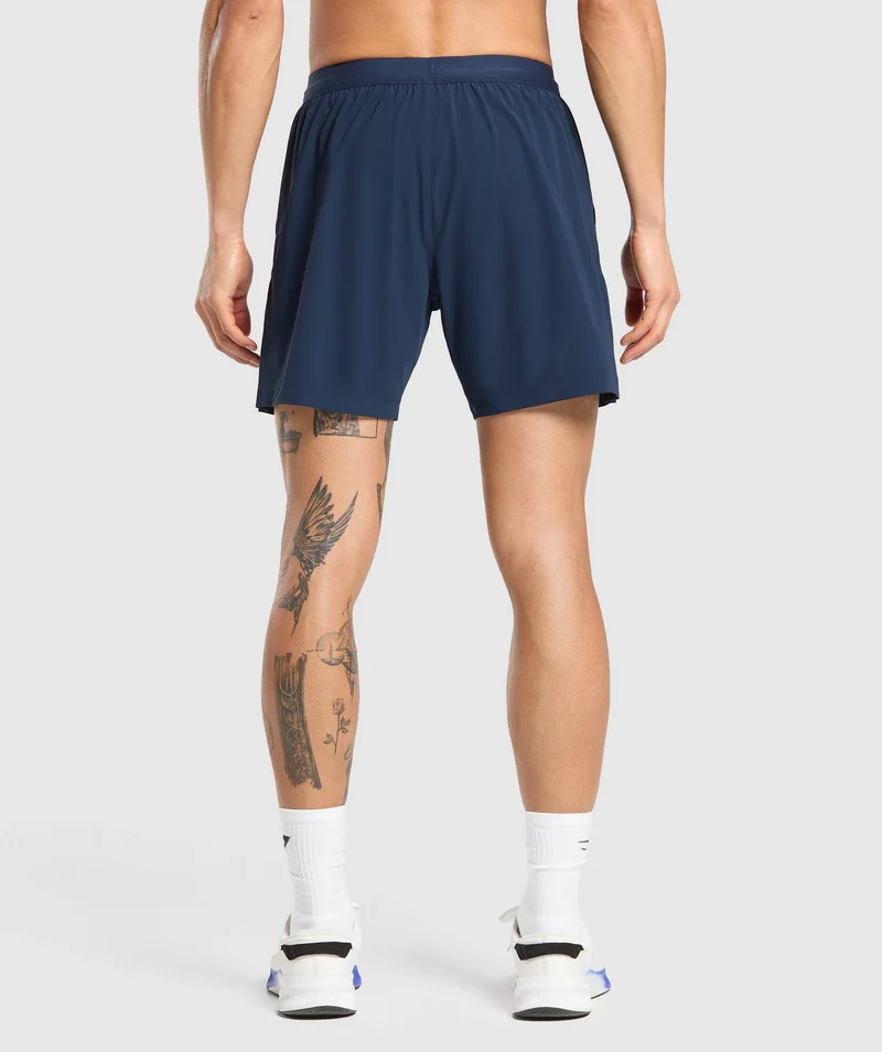 Gymshark Studio 6" Shorts - Navy