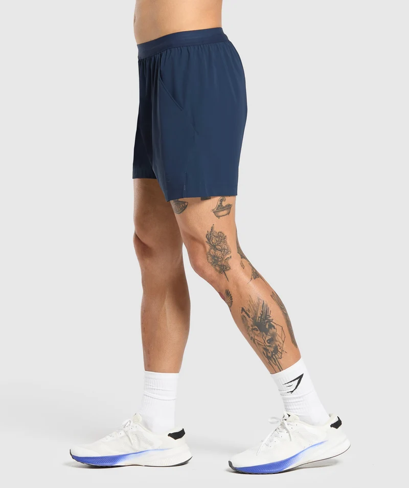 Gymshark Studio 6" Shorts - Navy