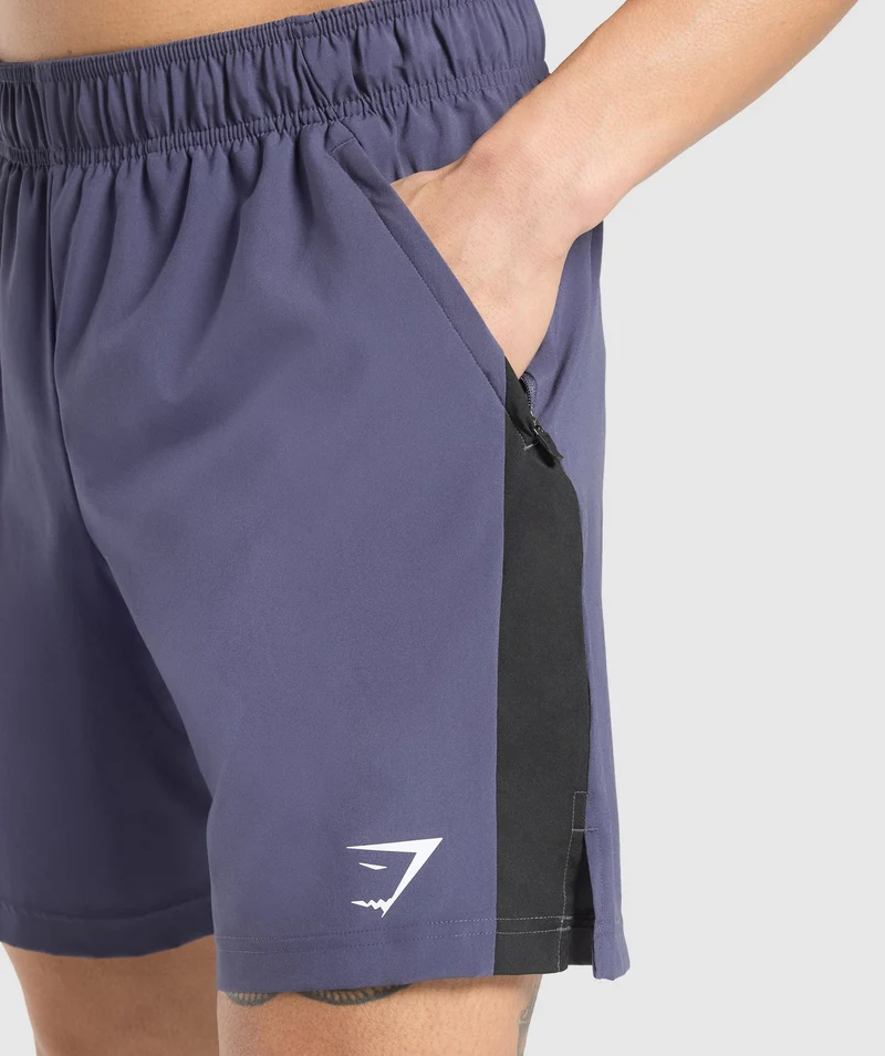 Gymshark Sport 7" Shorts - Weighted Purple/Black