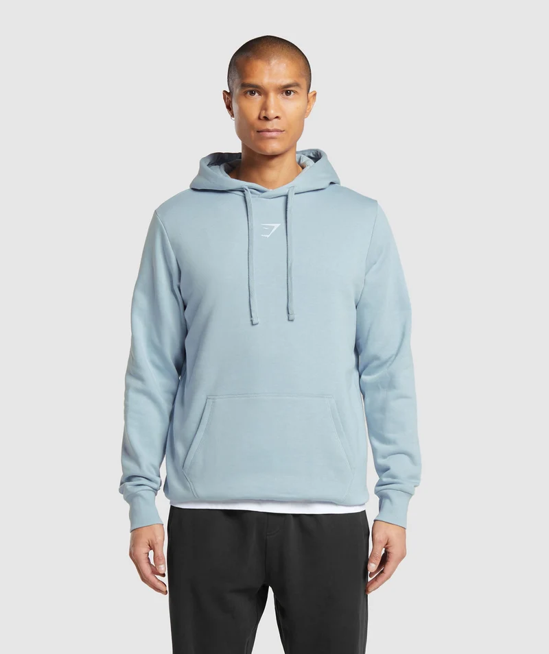 Gymshark Hybrid Wellness Hoodie - Blue