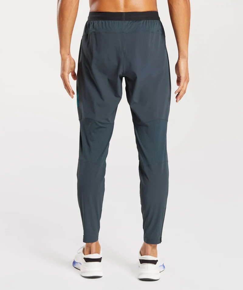 Gymshark Hybrid Woven Joggers - Darkest Teal