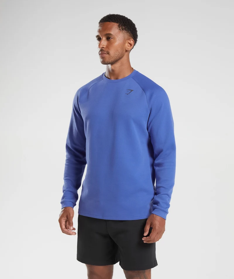 Gymshark Knit Crew - Blue