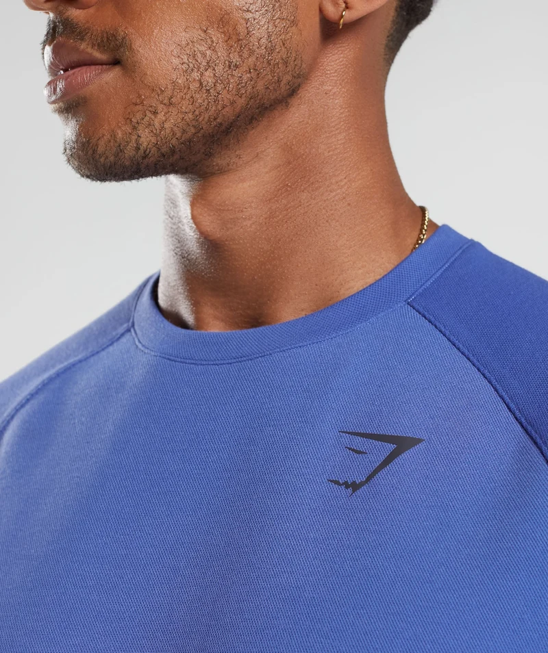 Gymshark Knit Crew - Blue