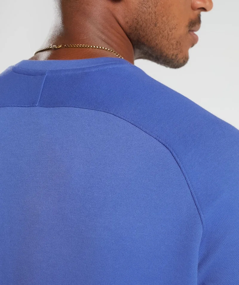 Gymshark Knit Crew - Blue