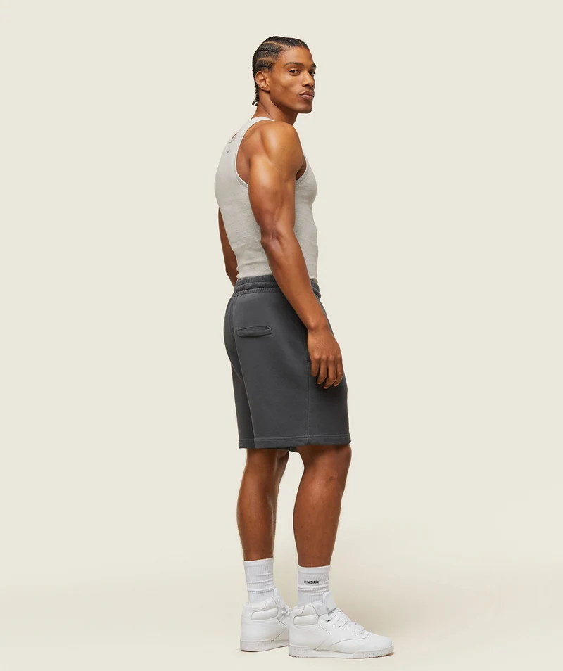 Gymshark Lifestyle Ribbed Tank - Light Grey Core Marl