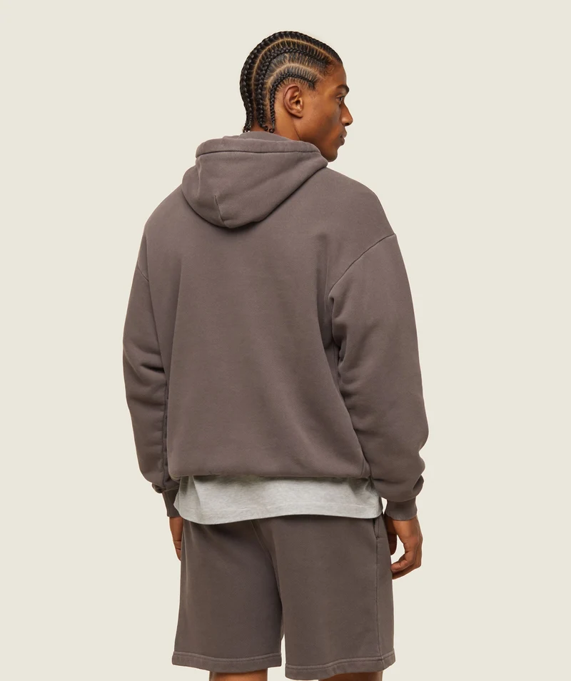 Gymshark Lifestyle Relaxed Hoodie - Archive Brown