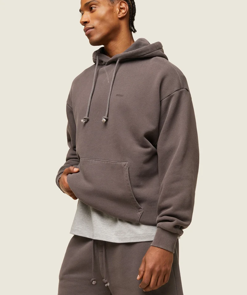 Gymshark Lifestyle Relaxed Hoodie - Archive Brown