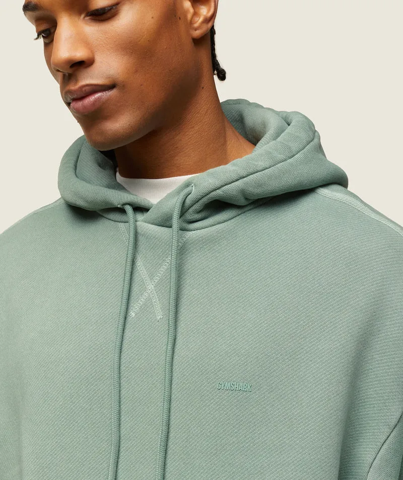 Gymshark Lifestyle Relaxed Hoodie - Dollar Green