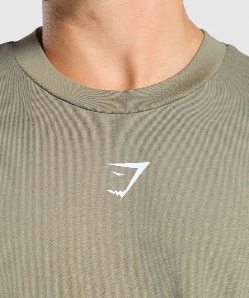 Gymshark Build Your Legacy Graphic T-Shirt - Utility Green