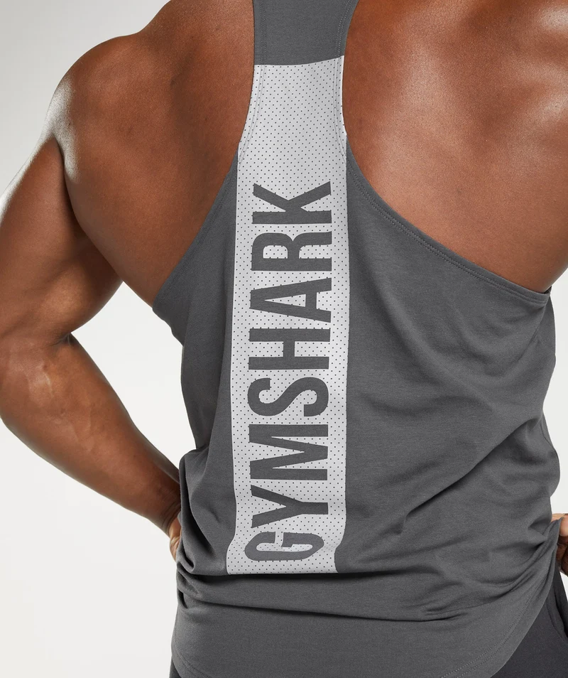 Gymshark Bold Stringer - Grey