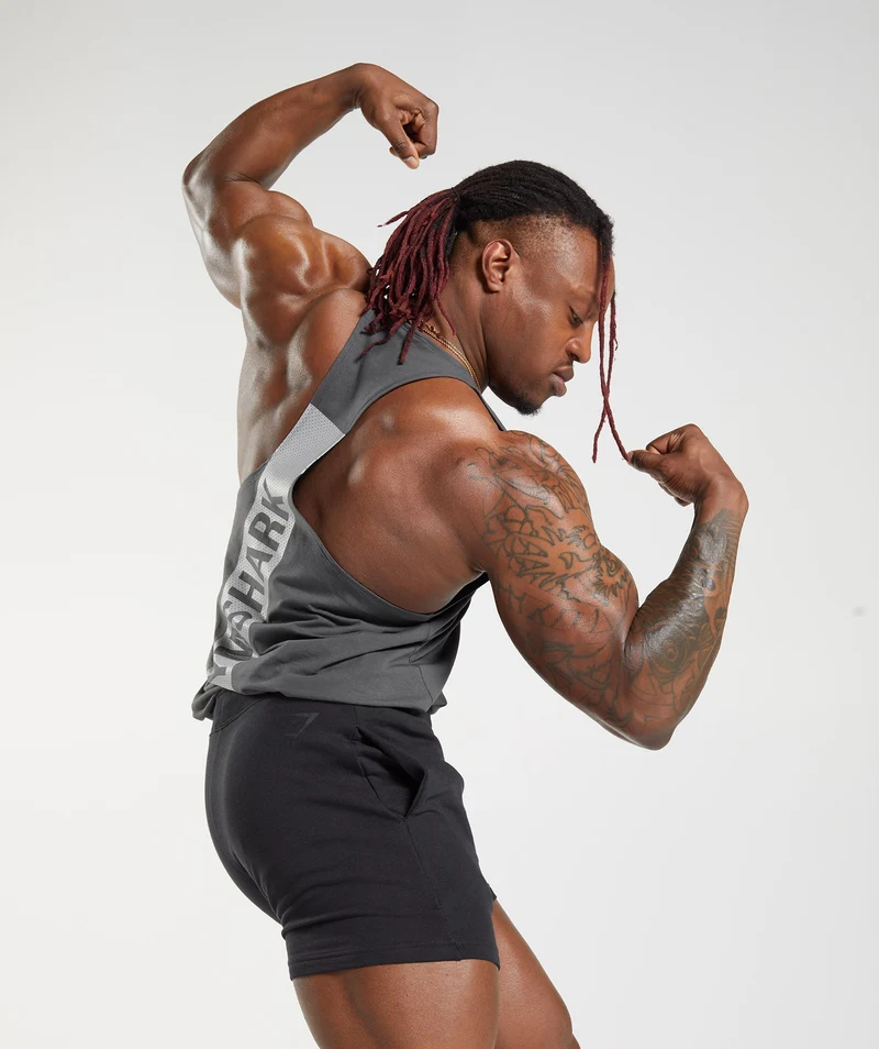 Gymshark Bold Stringer - Grey