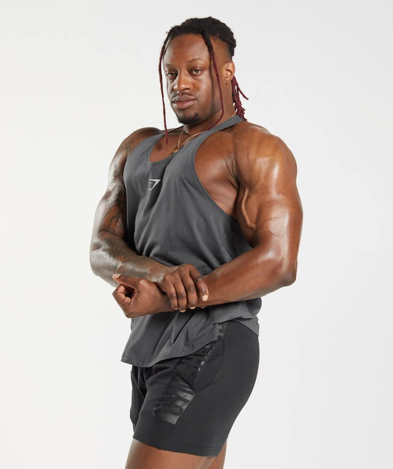 Gymshark Bold Stringer - Grey