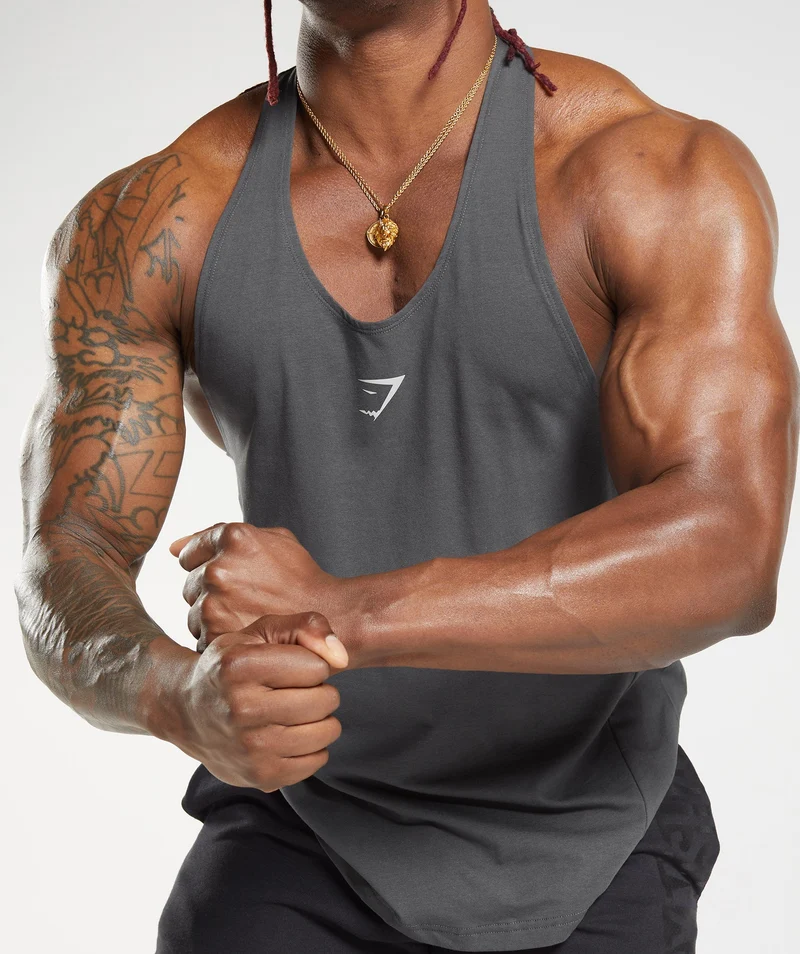 Gymshark Bold Stringer - Grey