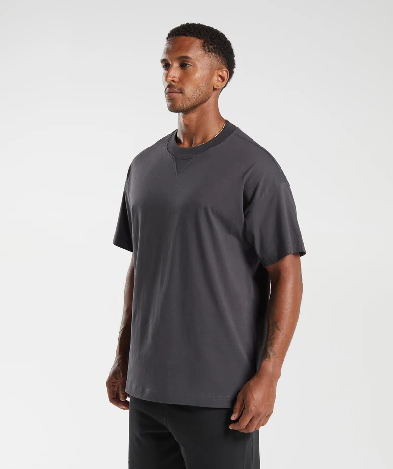 Gymshark Rest Day Essentials T-shirt - Grey