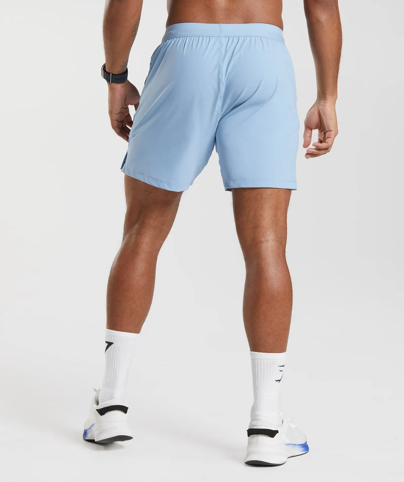 Gymshark Studio 6" Shorts - Ozone Blue