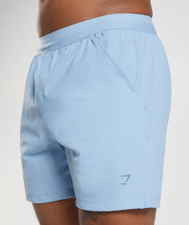 Gymshark Studio 6" Shorts - Ozone Blue