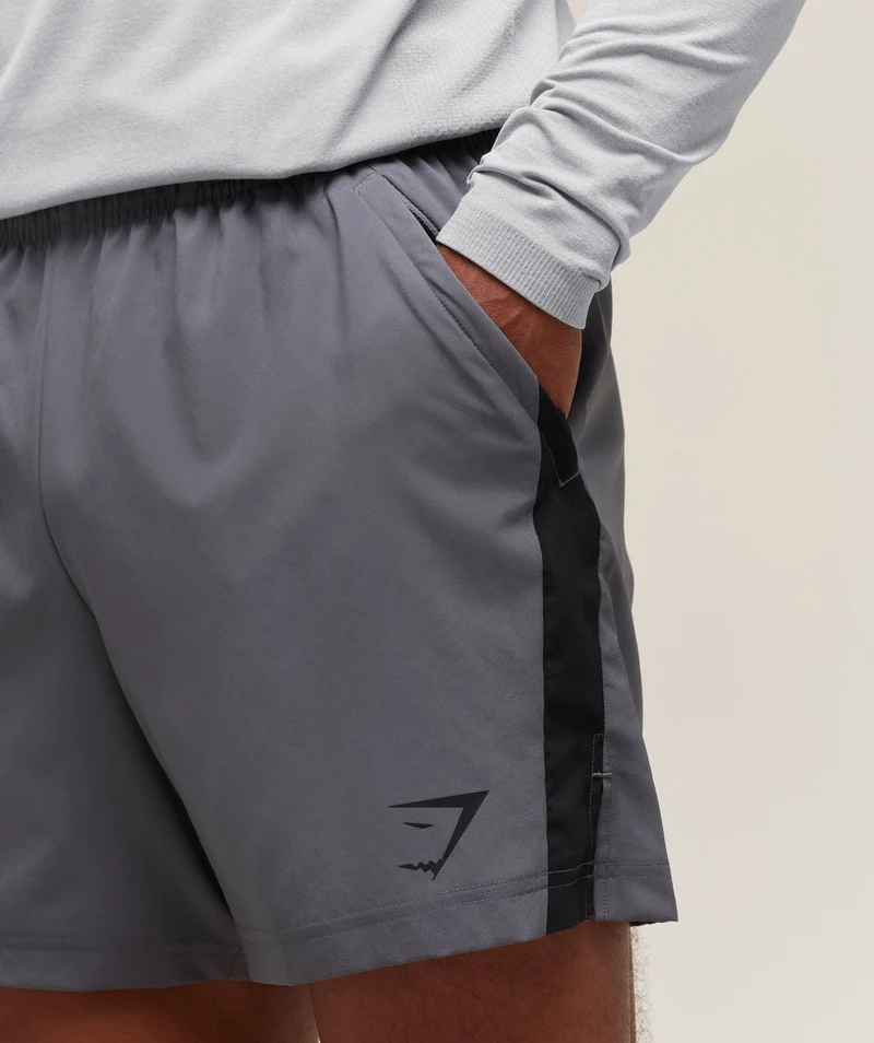 Gymshark Sport 5" Shorts - Dark Grey/Black