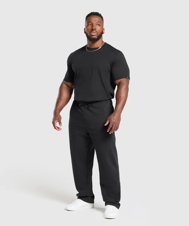 Gymshark T-Shirt 2 Pack - Black/Light Grey Marl