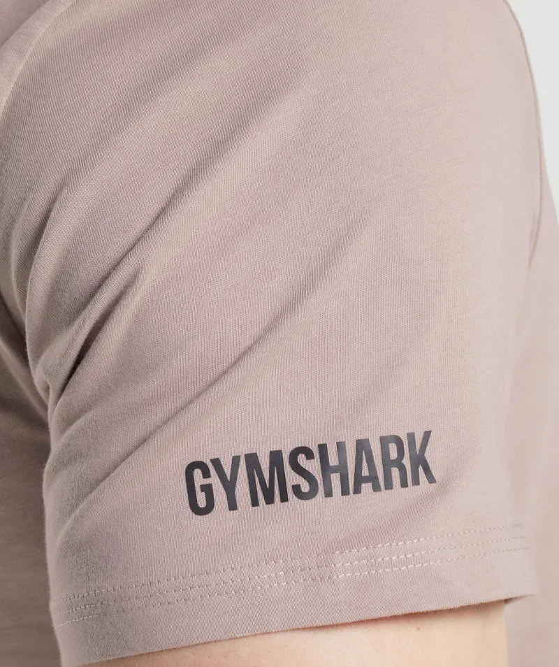Gymshark x David Laid T-Shirt - Modern Blush Pink