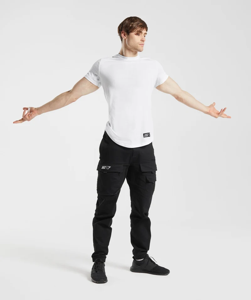 Gymshark x David Laid T-Shirt - White