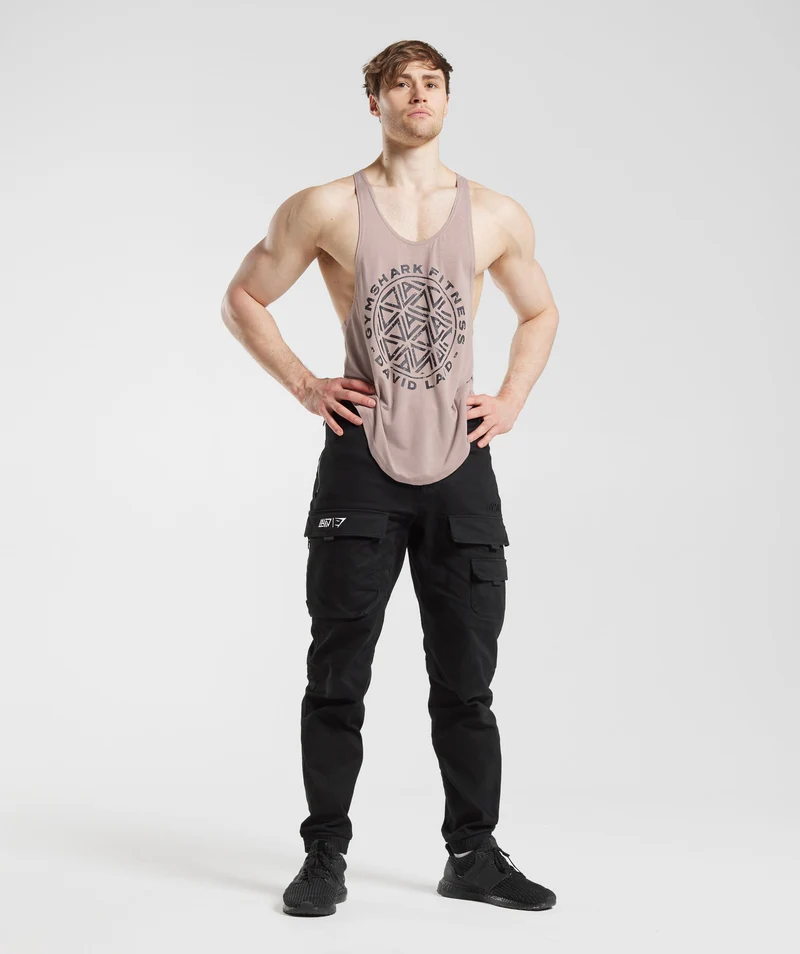 Gymshark x David Laid Stringer - Modern Blush Pink