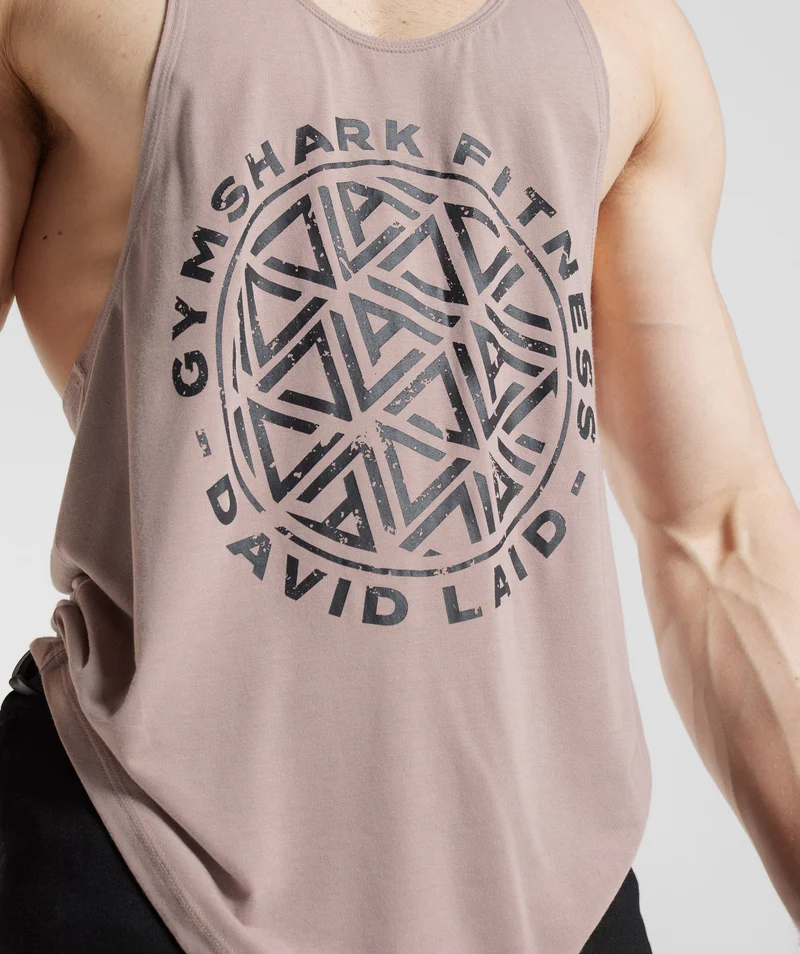 Gymshark x David Laid Stringer - Modern Blush Pink