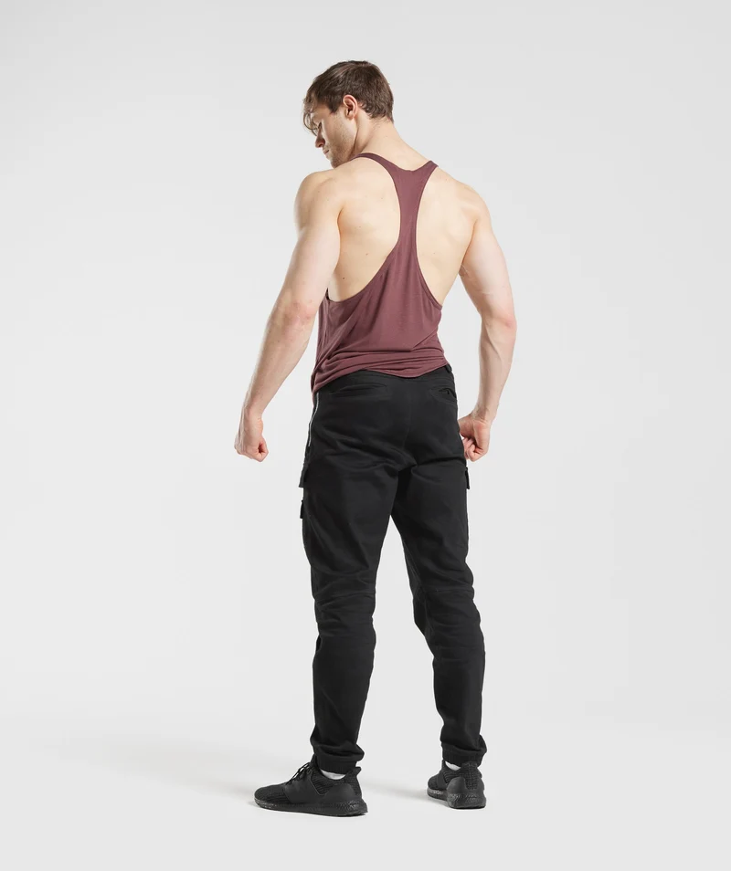 Gymshark x David Laid Stringer - Brown