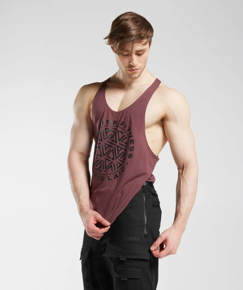 Gymshark x David Laid Stringer - Brown