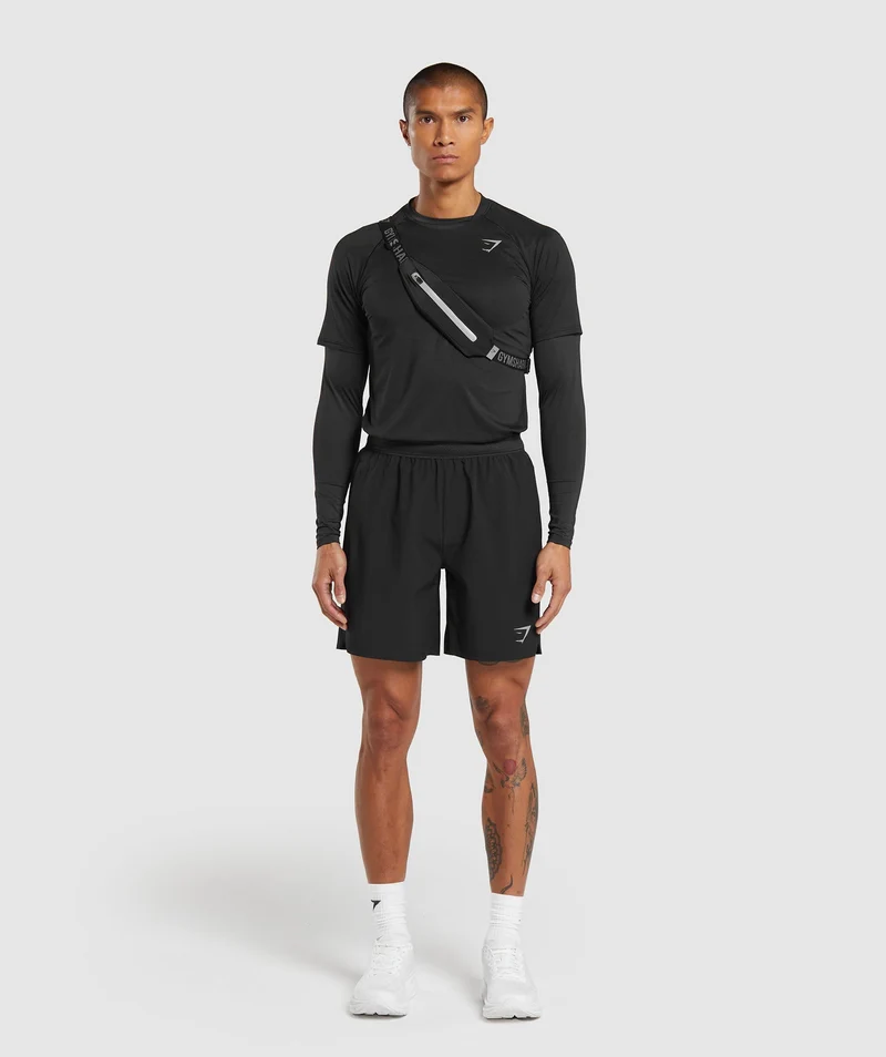 Gymshark Speed 7" Short - Black