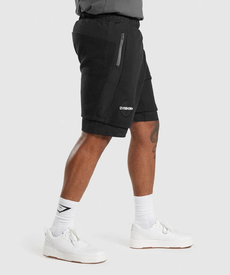 Gymshark Vibes 9" Shorts - Black