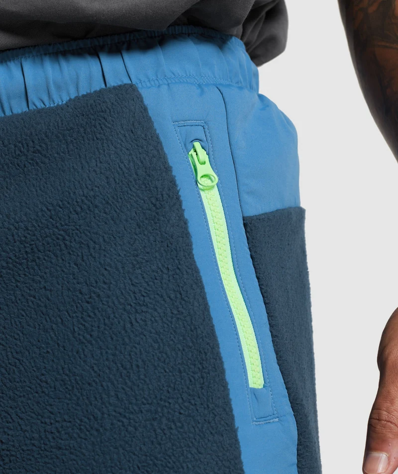 Gymshark Vibes 9" Shorts - Navy/Lakeside Blue