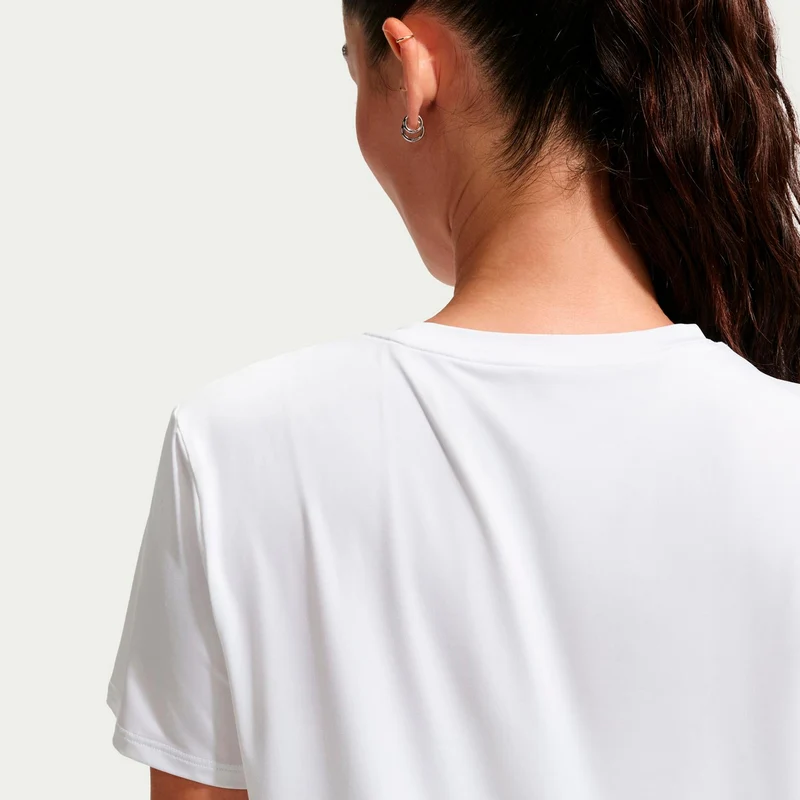 One Dri-Fit T-Shirt Damen - weiß, schwarz