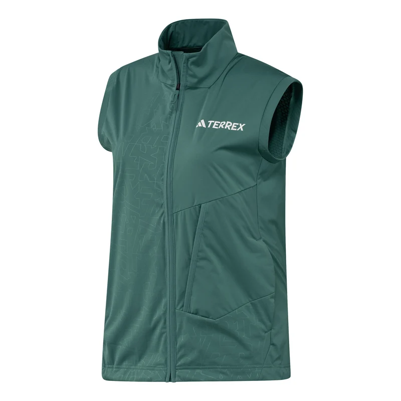 Terrex XPR Softshell Laufweste Damen-grün