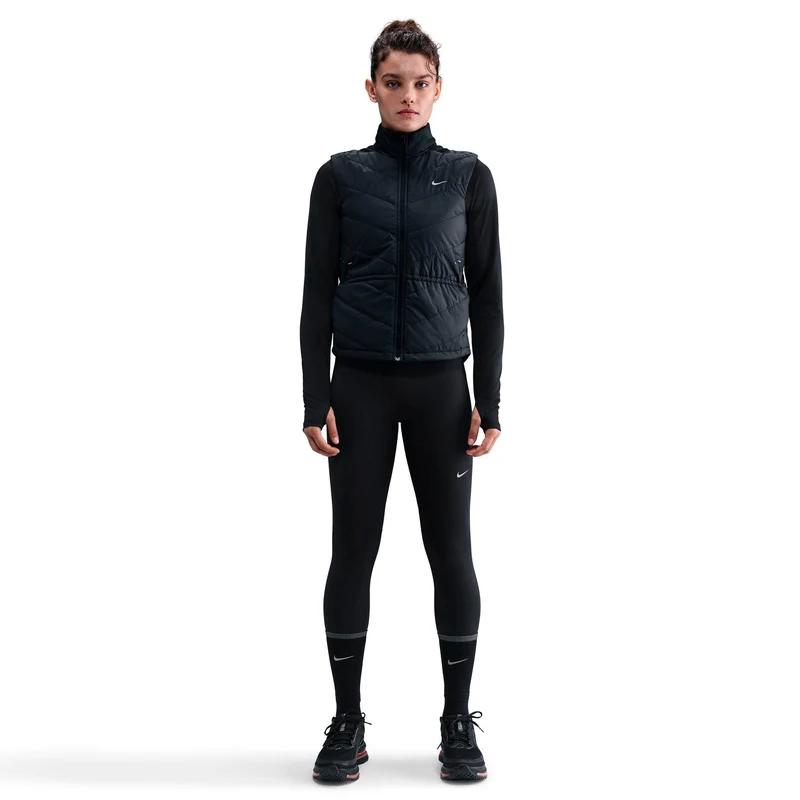 Swift Therma-Fit Laufweste Damen - schwarz, silber