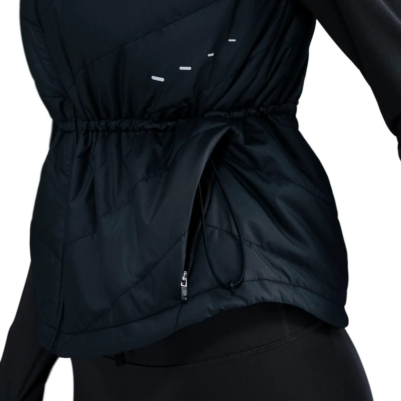 Swift Therma-Fit Laufweste Damen - schwarz, silber