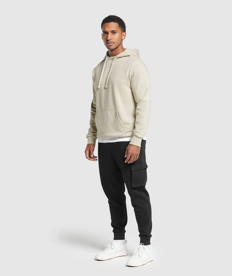 Gymshark Hybrid Wellness Hoodie - Pebble Grey