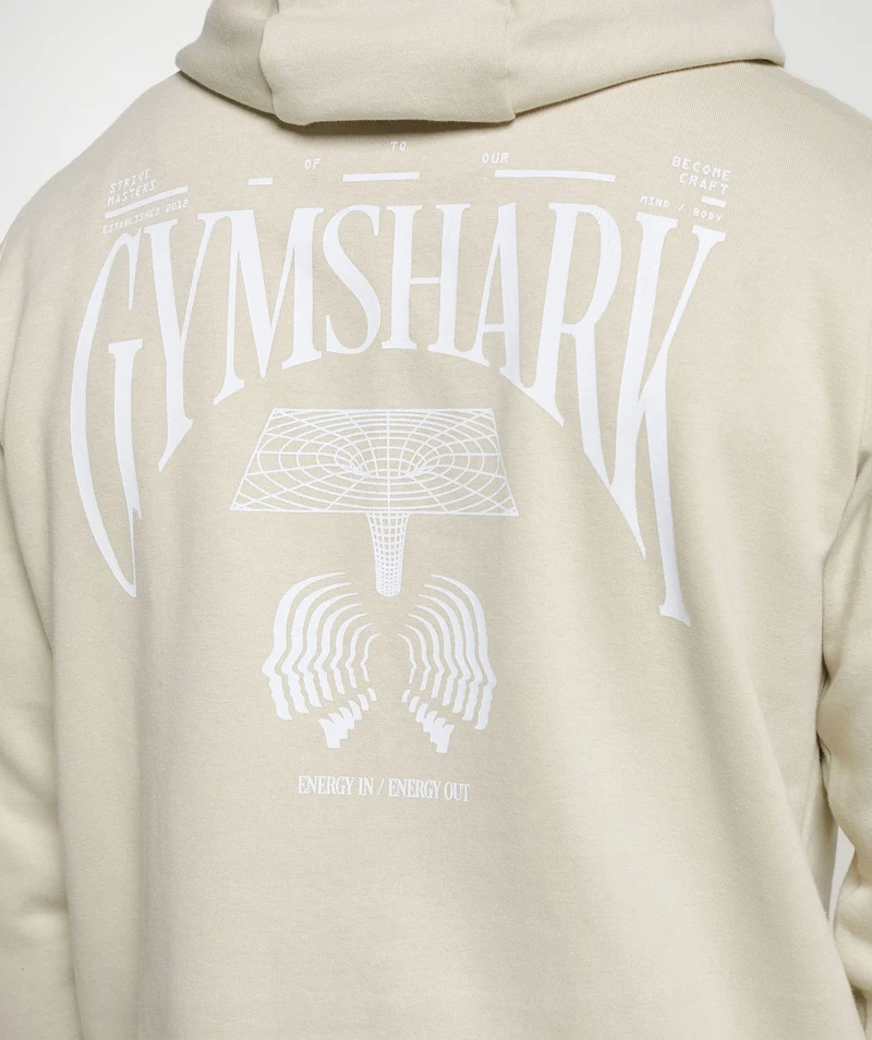 Gymshark Hybrid Wellness Hoodie - Pebble Grey