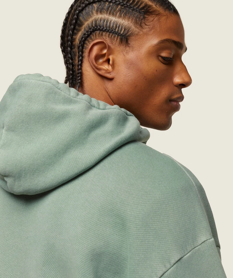 Gymshark Lifestyle Relaxed Zip Hoodie - Dollar Green