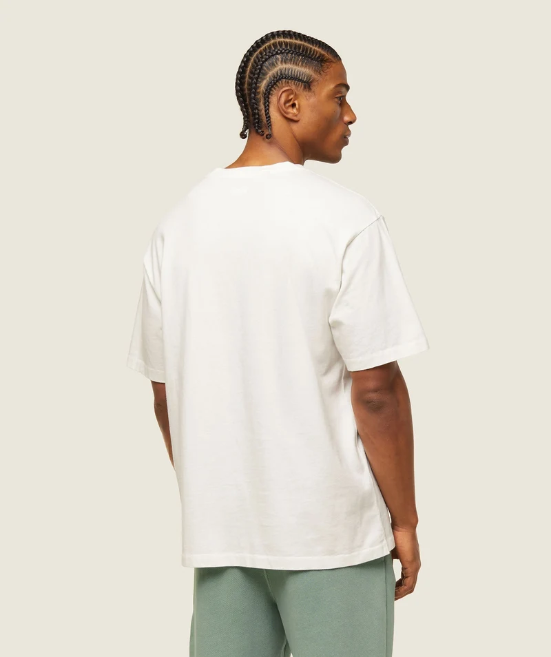 Gymshark Lifestyle Relaxed T-Shirt - Soft White
