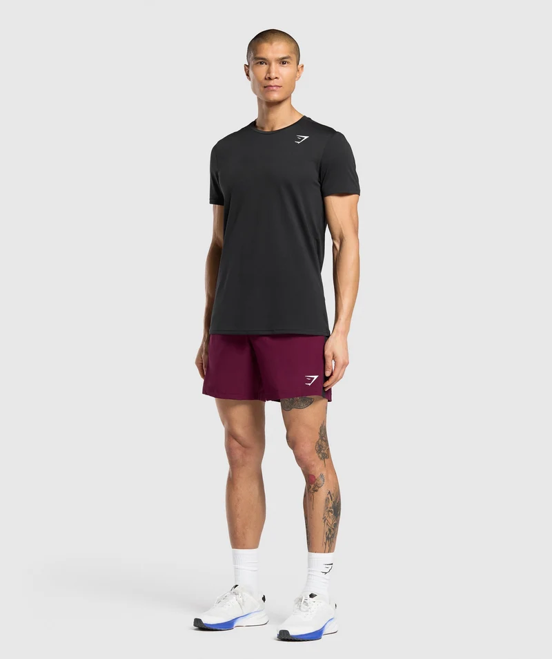 Gymshark Sport 7" Shorts - Strong Pink/Black