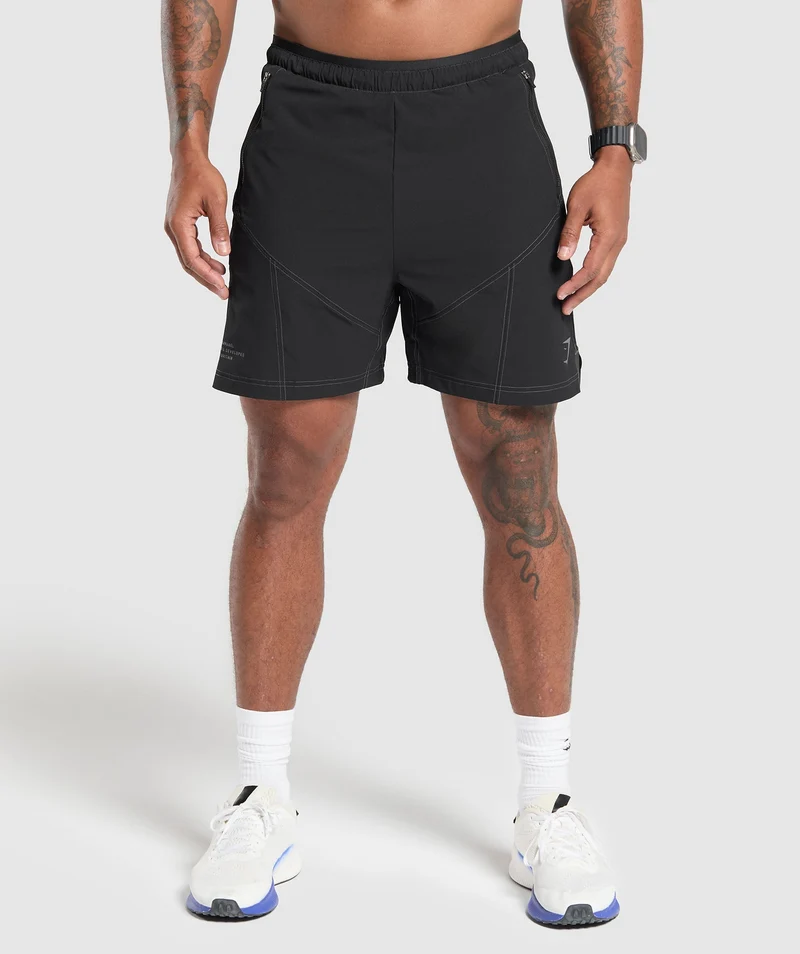 Gymshark Tactical 6" Short - Black