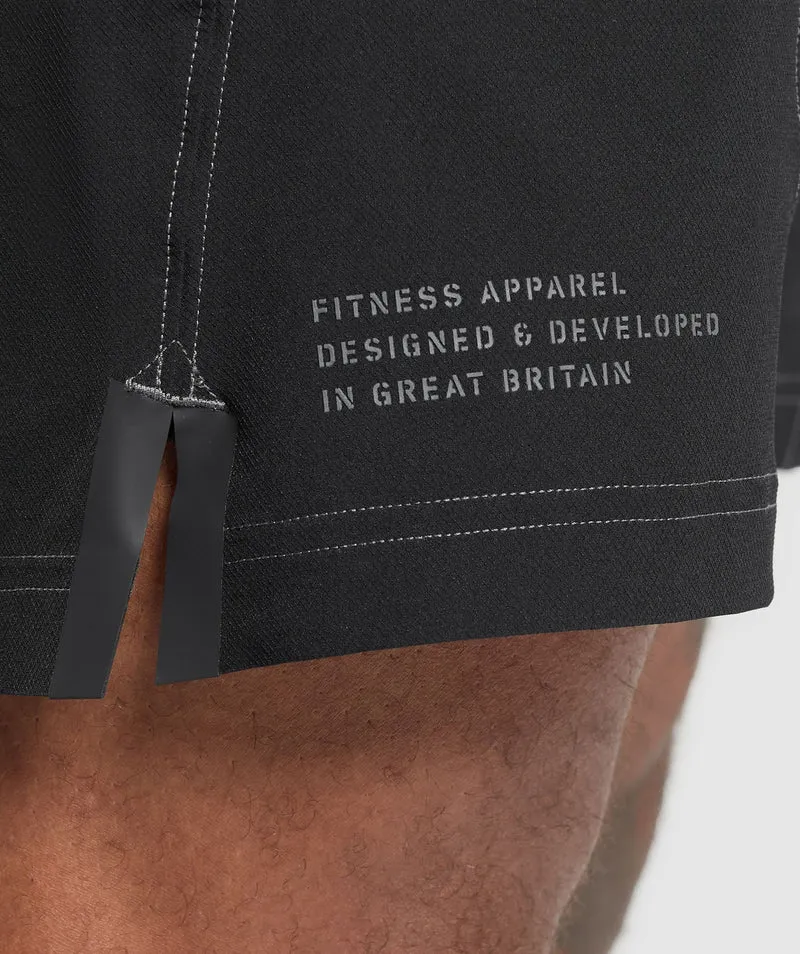 Gymshark Tactical 6" Short - Black