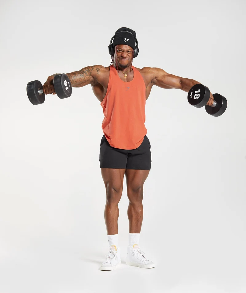 Gymshark Bold Stringer - Orange