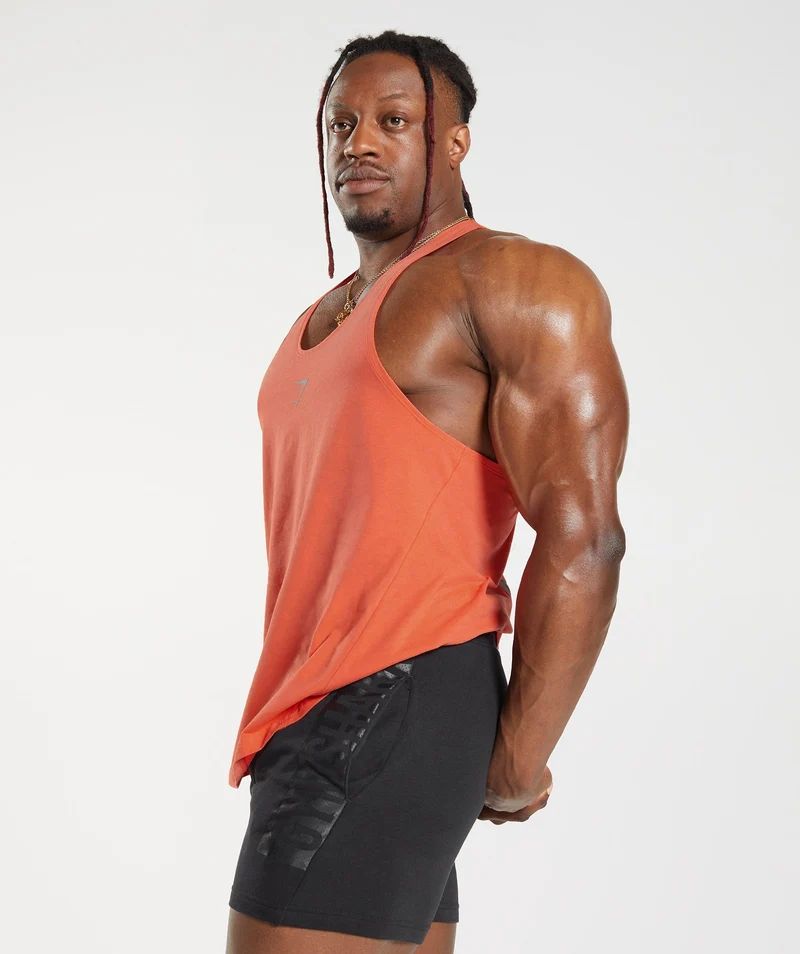 Gymshark Bold Stringer - Orange