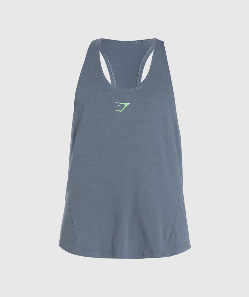 Gymshark Bold Stringer - Evening Blue