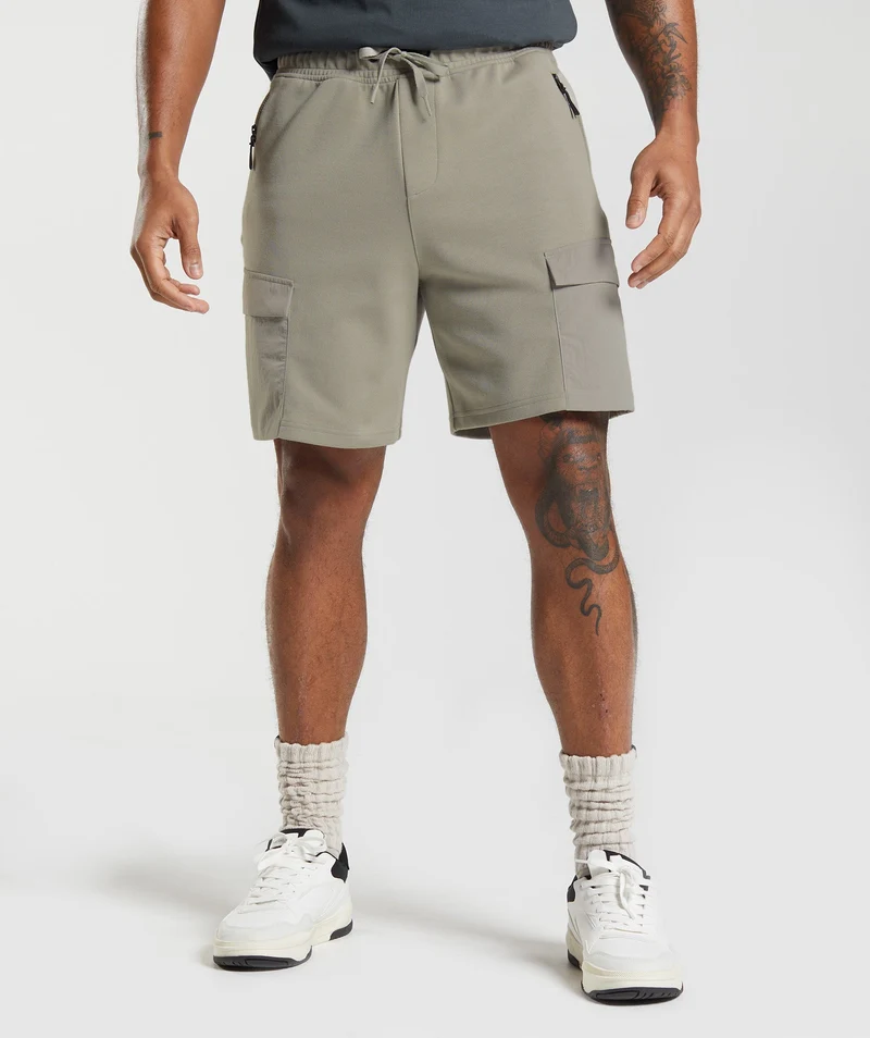 Gymshark Rest Day Commute Short - Brown